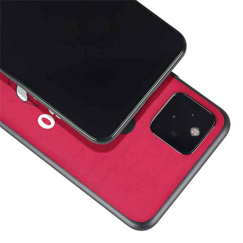 NBA Chicago Bulls Red Distressed Google Pixel 4a 5G Skin